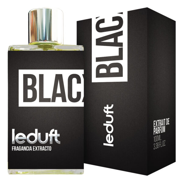 perfume extracto blacx leduft